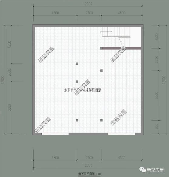 5套帶地下室農(nóng)村自建房設(shè)計圖，好看又實用