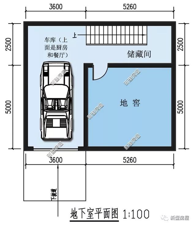 5套帶地下室農(nóng)村自建房設(shè)計圖，好看又實用
