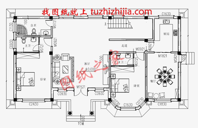 美觀兩層農(nóng)村樓房設(shè)計(jì)圖，幫你建造一個(gè)溫馨舒適的家！