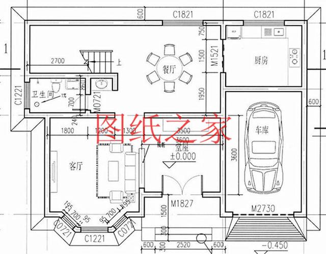 戶型方正的二層別墅圖，占地120平進(jìn)深9米多，非常符合農(nóng)村需求！