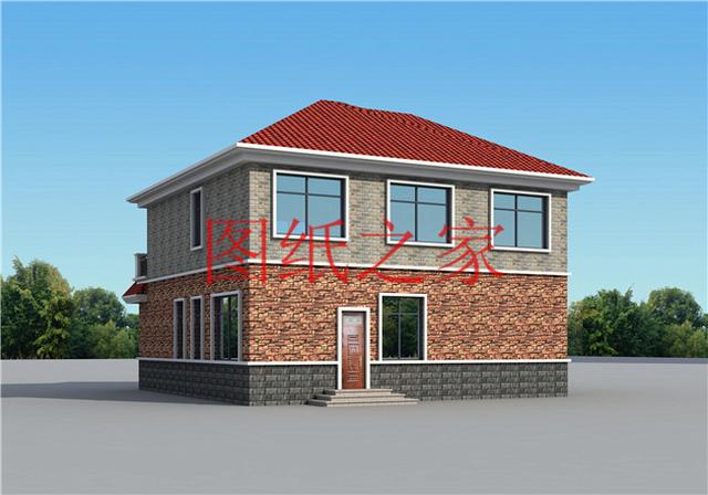 12X12米農(nóng)村二層別墅設(shè)計(jì)圖，功能齊全造價(jià)實(shí)惠，大家都說好！