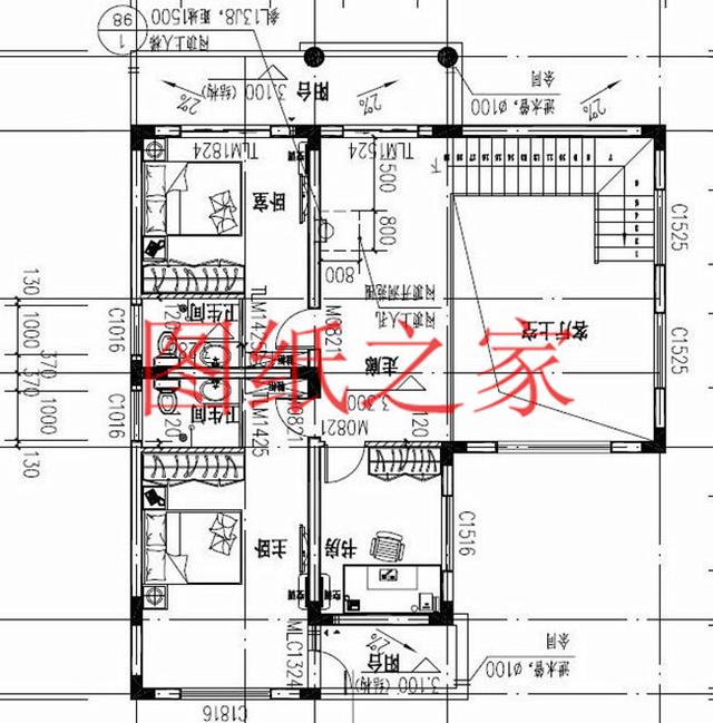兩套尺寸相反的二層別墅，13X10米、10X13米你更喜歡哪個(gè)？