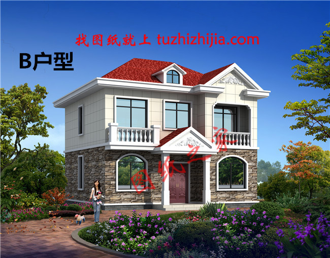 經典農村二層樓12萬就能建成主體，經濟又實惠！