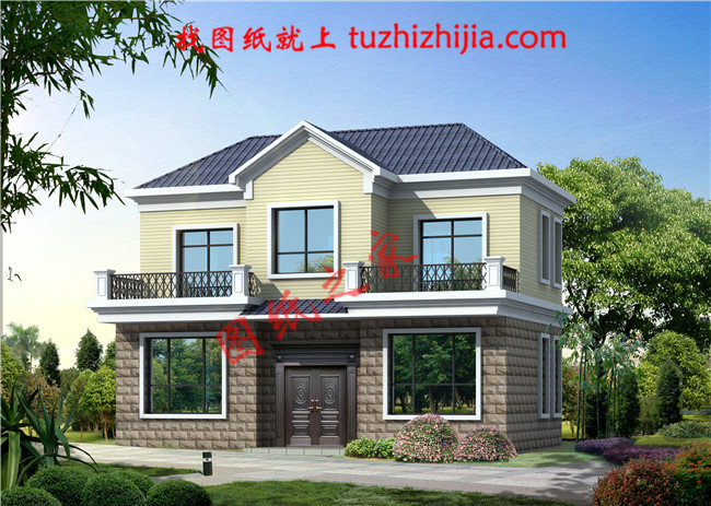 經典農村二層樓12萬就能建成主體，經濟又實惠！