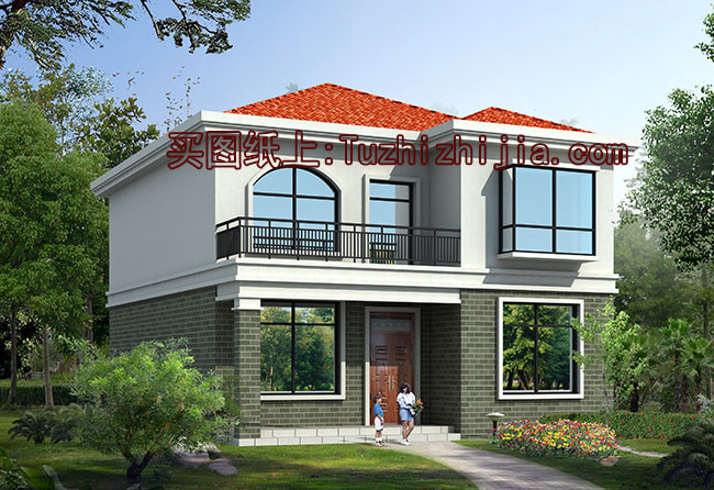 經典農村二層樓12萬就能建成主體，經濟又實惠！