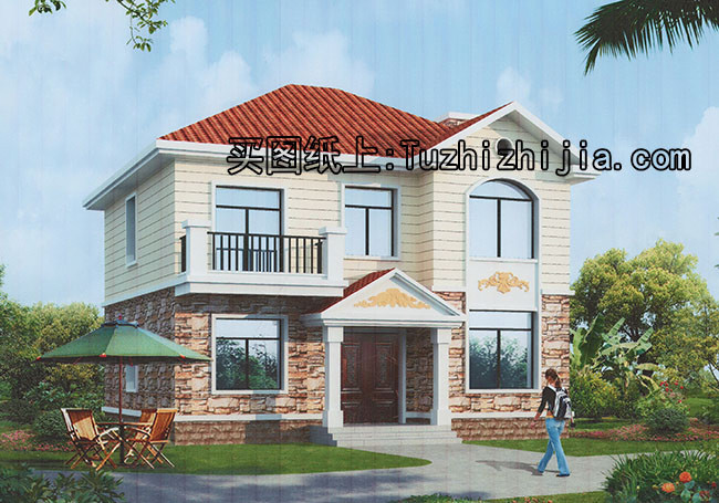 經典農村二層樓12萬就能建成主體，經濟又實惠！