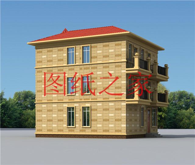 最受歡迎的三層別墅設(shè)計(jì)圖，12X11米戶型方正，美觀又實(shí)用！