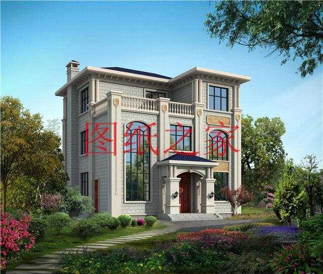 11X11米農(nóng)村三層別墅設(shè)計(jì)圖紙，省錢又省地，是你最好的選擇！