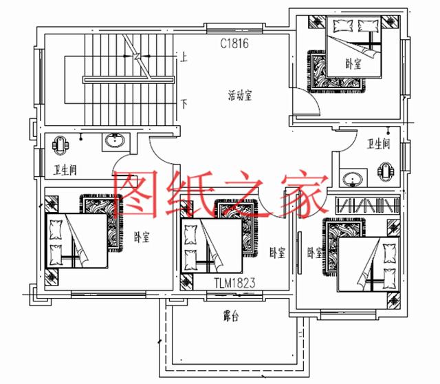 11X11米農(nóng)村三層別墅設(shè)計(jì)圖紙，省錢又省地，是你最好的選擇！