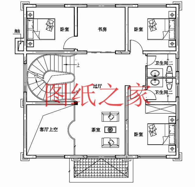 11X11米農(nóng)村三層別墅設(shè)計(jì)圖紙，省錢又省地，是你最好的選擇！