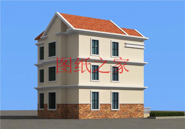 11X11米農(nóng)村三層別墅設(shè)計(jì)圖紙，省錢又省地，是你最好的選擇！