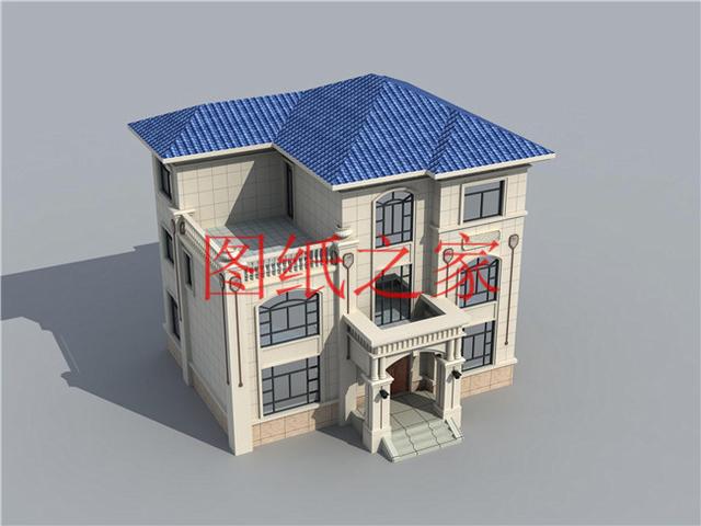 11X11米農(nóng)村三層別墅設(shè)計(jì)圖紙，省錢又省地，是你最好的選擇！