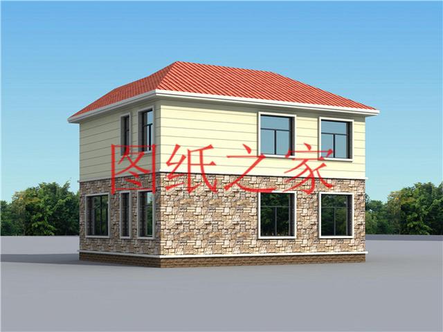 6套農(nóng)村二層小別墅，11X10、10X11米兩種戶型，造價(jià)只要20多萬(wàn)！