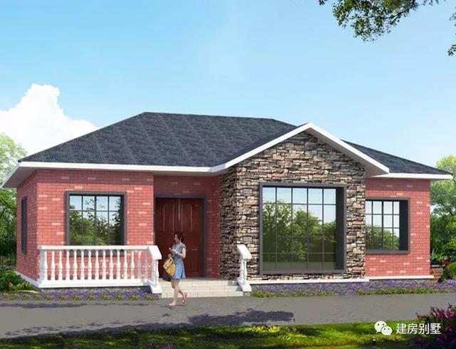 兩棟造價(jià)16萬的平房別墅，第一棟有4個(gè)臥室，第二棟還帶車庫(kù)