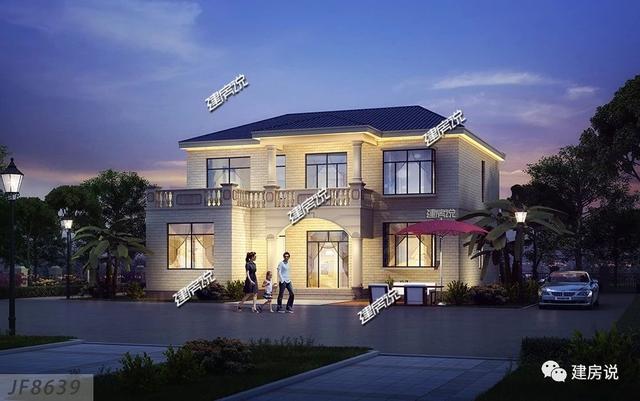 這套實(shí)用又漂亮的二層別墅設(shè)計(jì)圖，高端大氣上檔次，一點(diǎn)不輸高層