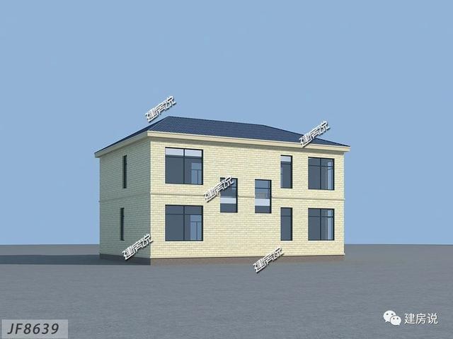 這套實(shí)用又漂亮的二層別墅設(shè)計(jì)圖，高端大氣上檔次，一點(diǎn)不輸高層