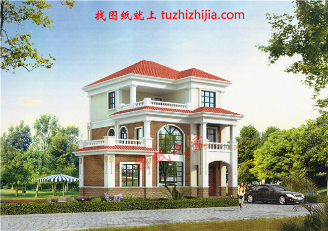 新農(nóng)村三層樓房設(shè)計(jì)圖,造價(jià)17萬(wàn)圖片含設(shè)計(jì)，簡(jiǎn)單好看還省錢(qián)！