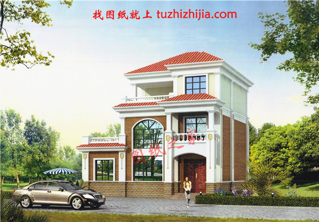 新農(nóng)村三層樓房設(shè)計(jì)圖,造價(jià)17萬(wàn)圖片含設(shè)計(jì)，簡(jiǎn)單好看還省錢(qián)！