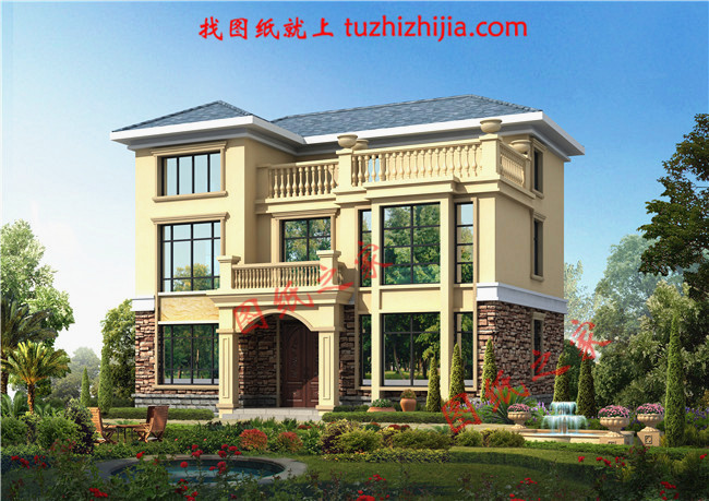 新農(nóng)村三層樓房設(shè)計(jì)圖,造價(jià)17萬(wàn)圖片含設(shè)計(jì)，簡(jiǎn)單好看還省錢(qián)！