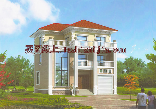 新農(nóng)村三層樓房設(shè)計(jì)圖,造價(jià)17萬(wàn)圖片含設(shè)計(jì)，簡(jiǎn)單好看還省錢(qián)！