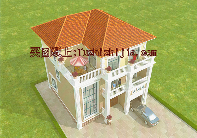 新農(nóng)村三層樓房設(shè)計(jì)圖,造價(jià)17萬(wàn)圖片含設(shè)計(jì)，簡(jiǎn)單好看還省錢(qián)！