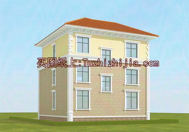 新農(nóng)村三層樓房設(shè)計(jì)圖,造價(jià)17萬(wàn)圖片含設(shè)計(jì)，簡(jiǎn)單好看還省錢(qián)！