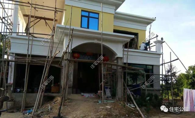 江西農(nóng)村小伙自建歐式別墅，30萬建房40萬裝修我打100分，不怕驕傲