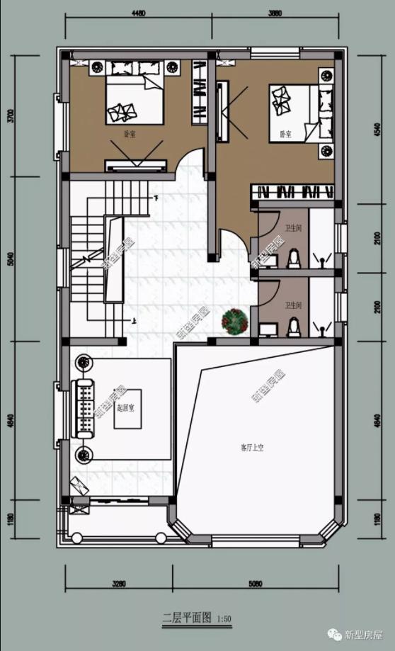 客廳挑空的小別墅到底有多漂亮？單看外觀我就給99個(gè)贊