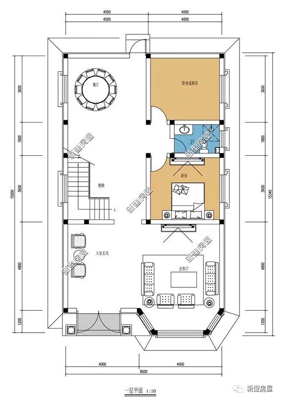 客廳挑空的小別墅到底有多漂亮？單看外觀我就給99個(gè)贊
