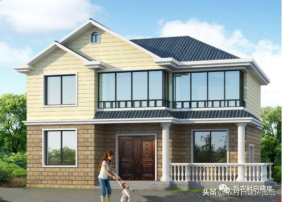 農(nóng)村二層小別墅最經(jīng)濟(jì)，精選3套實(shí)用型二層別墅，擁有一套你就是人生贏家
