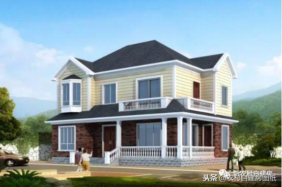 農(nóng)村二層小別墅最經(jīng)濟(jì)，精選3套實(shí)用型二層別墅，擁有一套你就是人生贏家