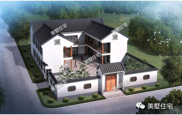 10款富貴大氣的中式合院別墅設(shè)計(jì)，每一棟都可以傳承百年