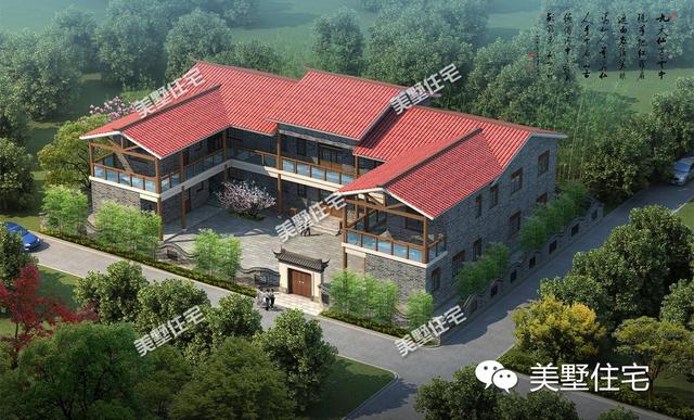 10款富貴大氣的中式合院別墅設(shè)計(jì)，每一棟都可以傳承百年