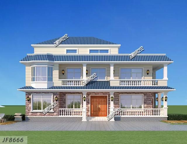 在農(nóng)村修建一棟自己的別墅，艷壓十里八鄉(xiāng)