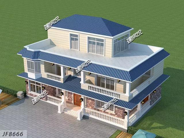 在農(nóng)村修建一棟自己的別墅，艷壓十里八鄉(xiāng)