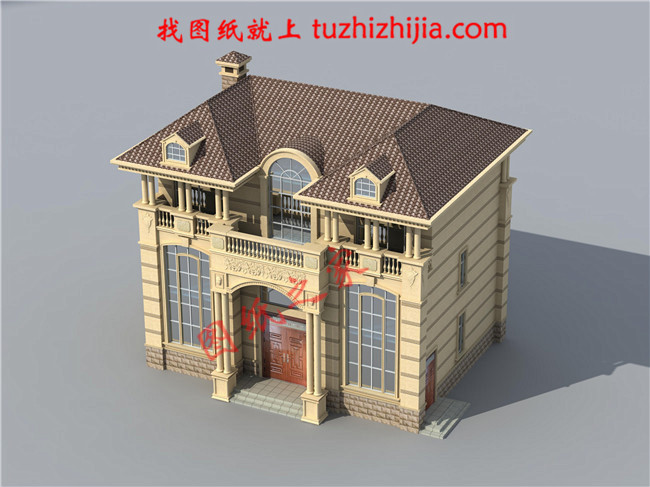 經(jīng)濟(jì)型農(nóng)村二層半別墅房屋設(shè)計(jì)圖，只要30萬(wàn)就能建成！