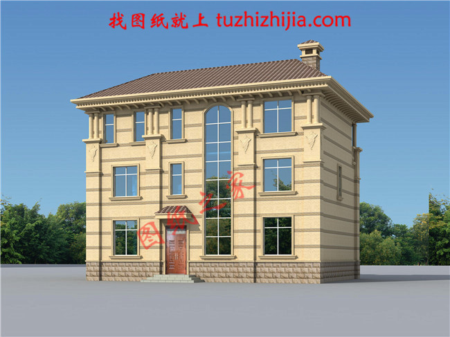 經(jīng)濟(jì)型農(nóng)村二層半別墅房屋設(shè)計(jì)圖，只要30萬(wàn)就能建成！