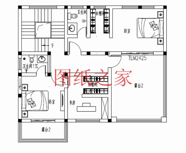 10X12、12X10米兩種尺寸的120平農(nóng)村三層別墅，造價(jià)只要30多萬(wàn)！