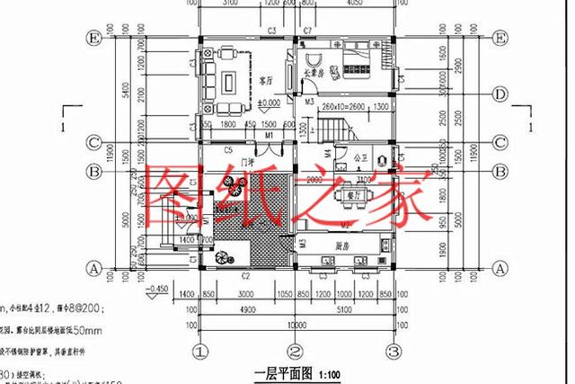 10X12、12X10米兩種尺寸的120平農(nóng)村三層別墅，造價(jià)只要30多萬(wàn)！