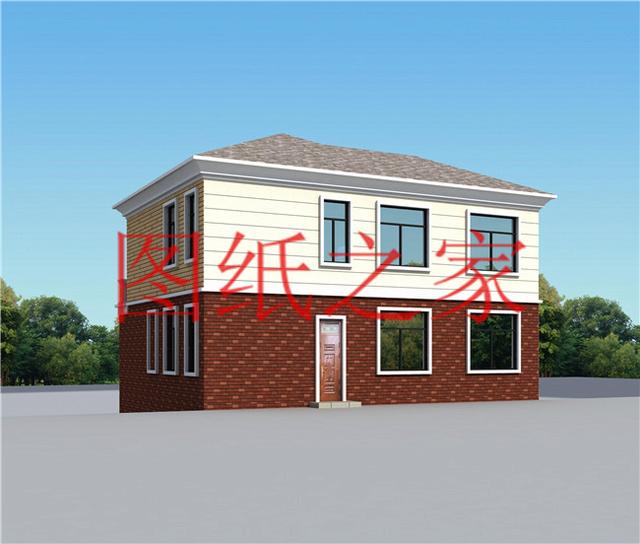 10X12、12X10米兩種尺寸的120平農(nóng)村三層別墅，造價(jià)只要30多萬(wàn)！