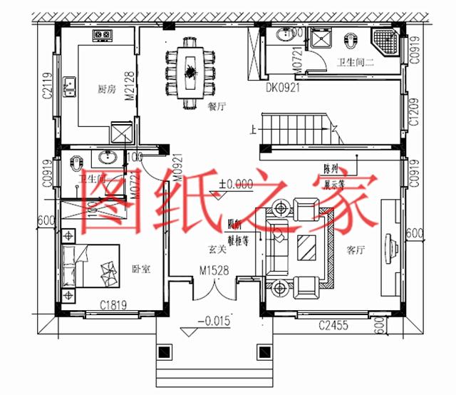 10X12、12X10米兩種尺寸的120平農(nóng)村三層別墅，造價(jià)只要30多萬(wàn)！