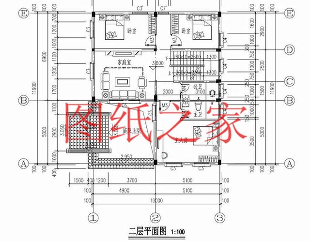 10X12、12X10米兩種尺寸的120平農(nóng)村三層別墅，造價(jià)只要30多萬(wàn)！