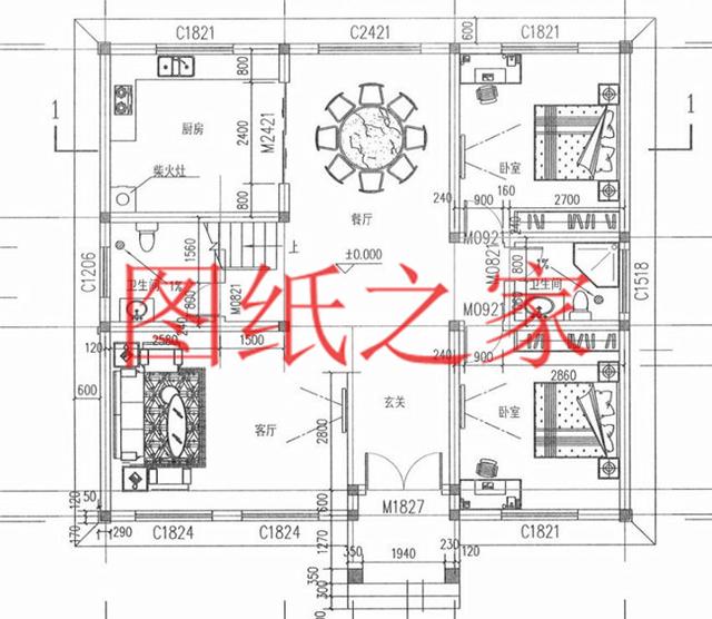 130平12X11米三層別墅，主體造價(jià)才40萬(wàn)，這下里子面子全有了！