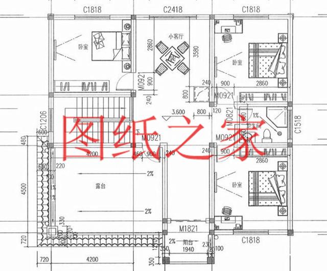 130平12X11米三層別墅，主體造價(jià)才40萬(wàn)，這下里子面子全有了！