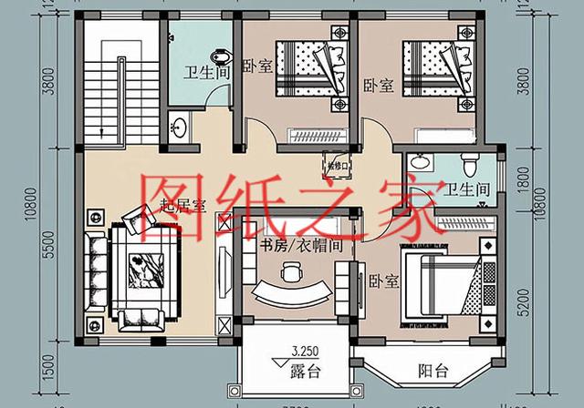 130平12X11米三層別墅，主體造價(jià)才40萬(wàn)，這下里子面子全有了！