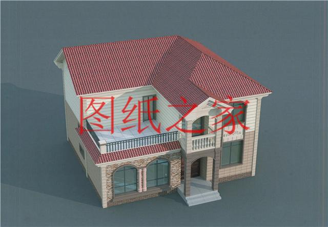 130平12X11米三層別墅，主體造價(jià)才40萬(wàn)，這下里子面子全有了！