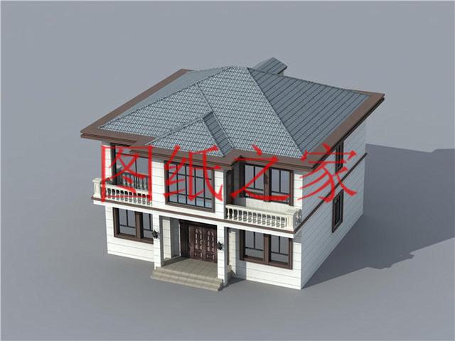 130平12X11米三層別墅，主體造價(jià)才40萬(wàn)，這下里子面子全有了！