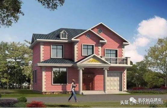 進(jìn)深只有9米怎么設(shè)計(jì)農(nóng)村自建房？這5款農(nóng)村別墅，一層二層三層都有