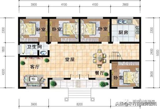 進(jìn)深只有9米怎么設(shè)計(jì)農(nóng)村自建房？這5款農(nóng)村別墅，一層二層三層都有