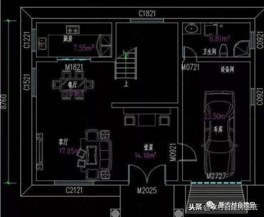 進(jìn)深只有9米怎么設(shè)計(jì)農(nóng)村自建房？這5款農(nóng)村別墅，一層二層三層都有